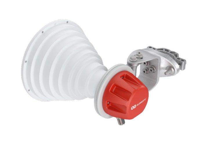 Antenna a corno simmetrica