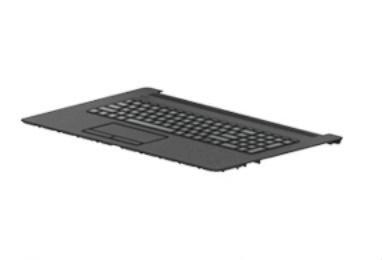 HP L48409-041 ricambio per notebook Tastiera (Top Cover Jtb Mskt W Tp W Kb J - L48409-041 Keyboard German - HP 17-ca0000 - Warr