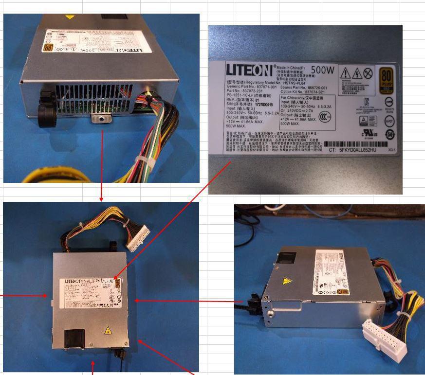HPE 866726-001 alimentatore...