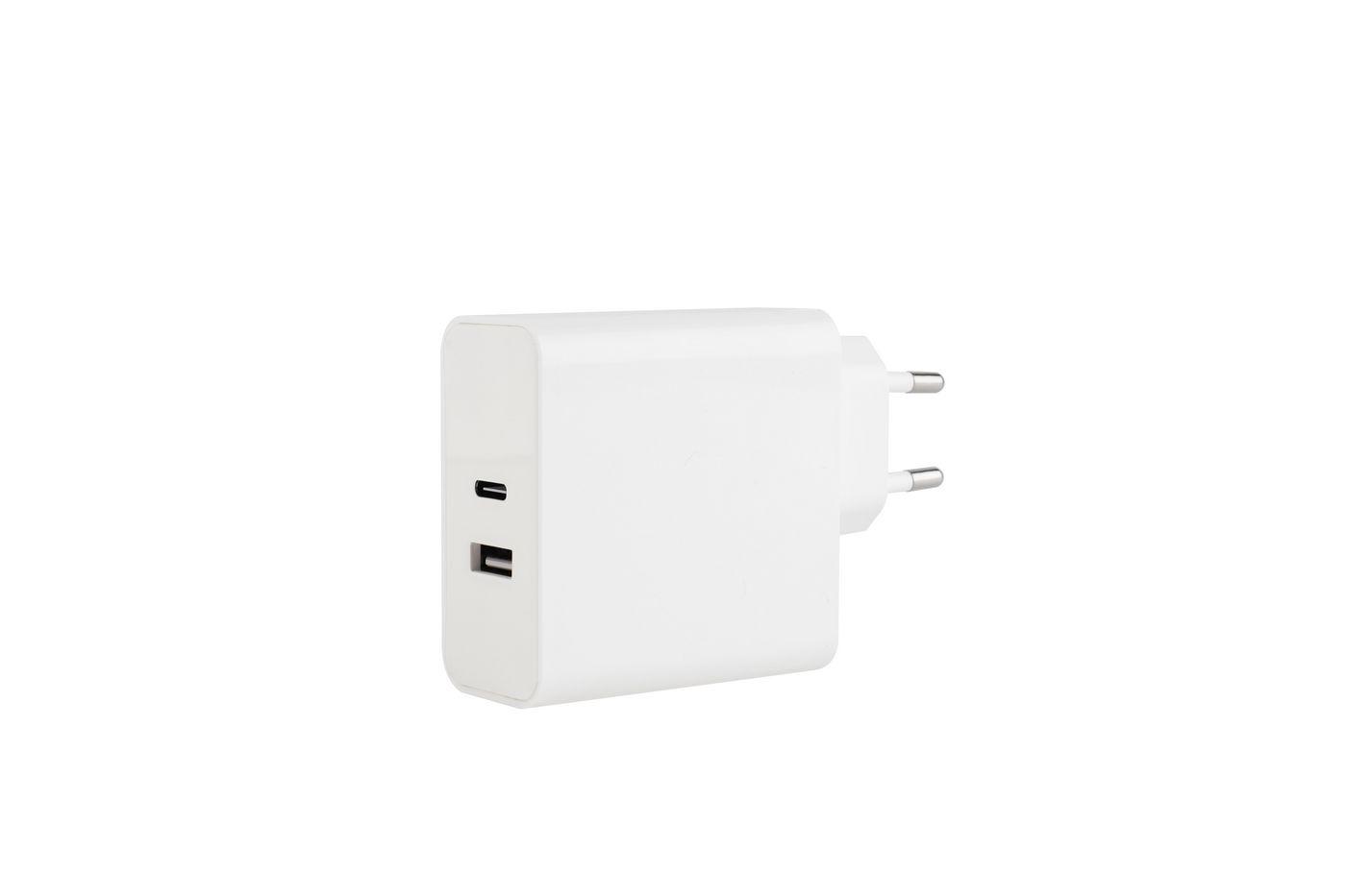 CoreParts MBXUSBC-AC0006 adattatore e invertitore Nero (USB-C Power Adapter - 45W 5V2A-20V2.25A PlugUSB-C - EU Wall with QC3.0
