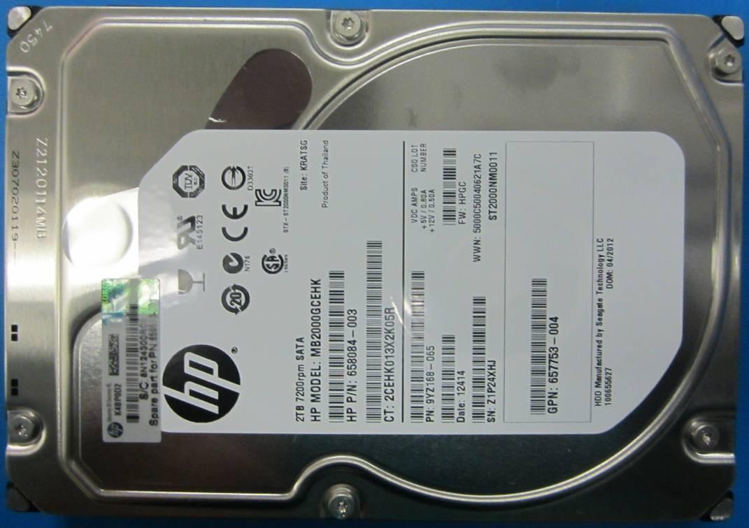 SATA da 2 TB e 72K giri/min