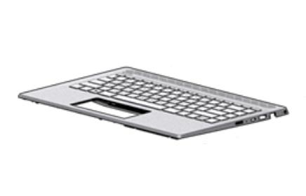 HP L19191-041 ricambio per laptop Base dell'alloggiamento + tastiera
