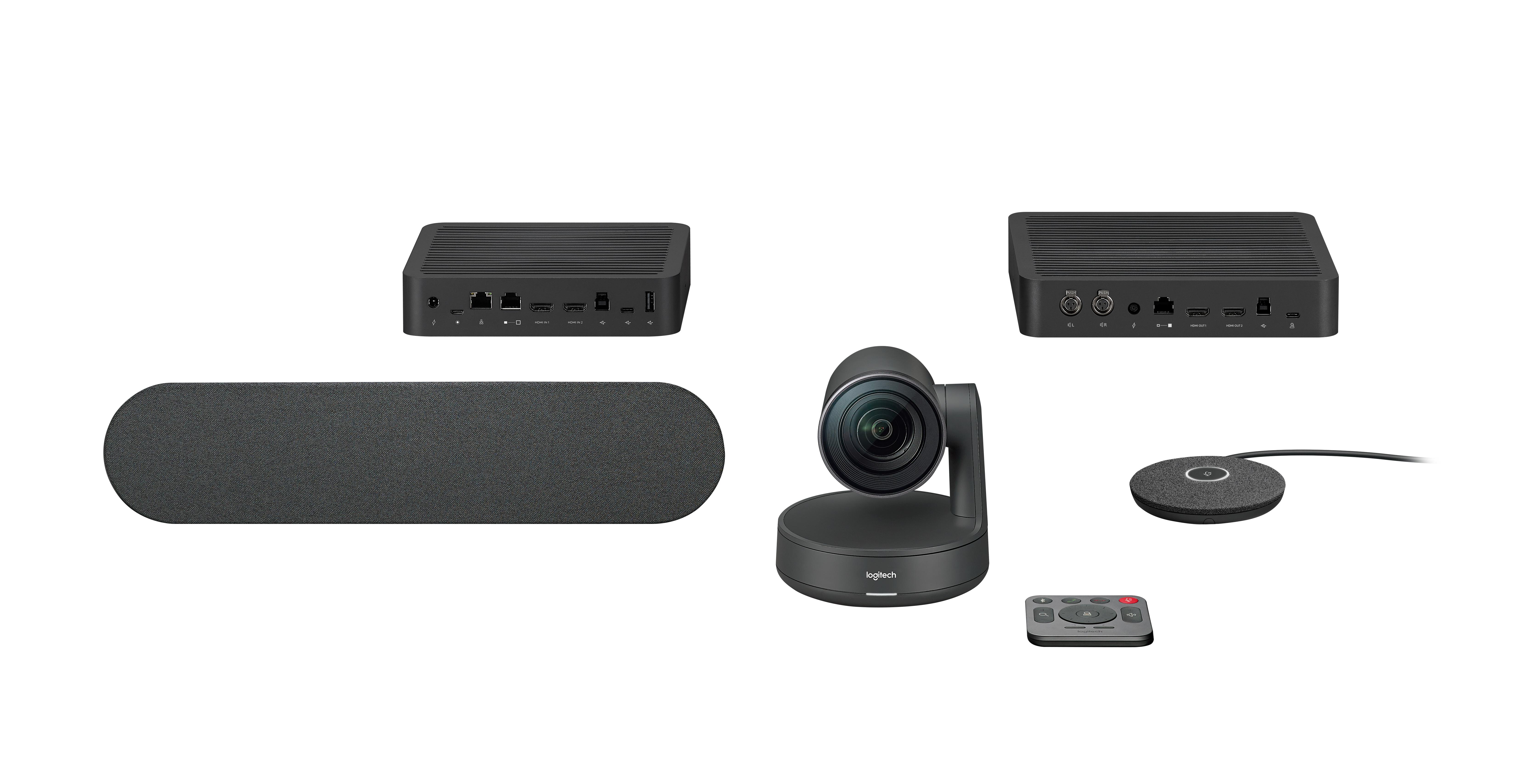 Logitech Rally Ultra-HD ConferenceCam sistema di conferenza 10 persona(e) Collegamento ethernet LAN Sistema di videoconferenza