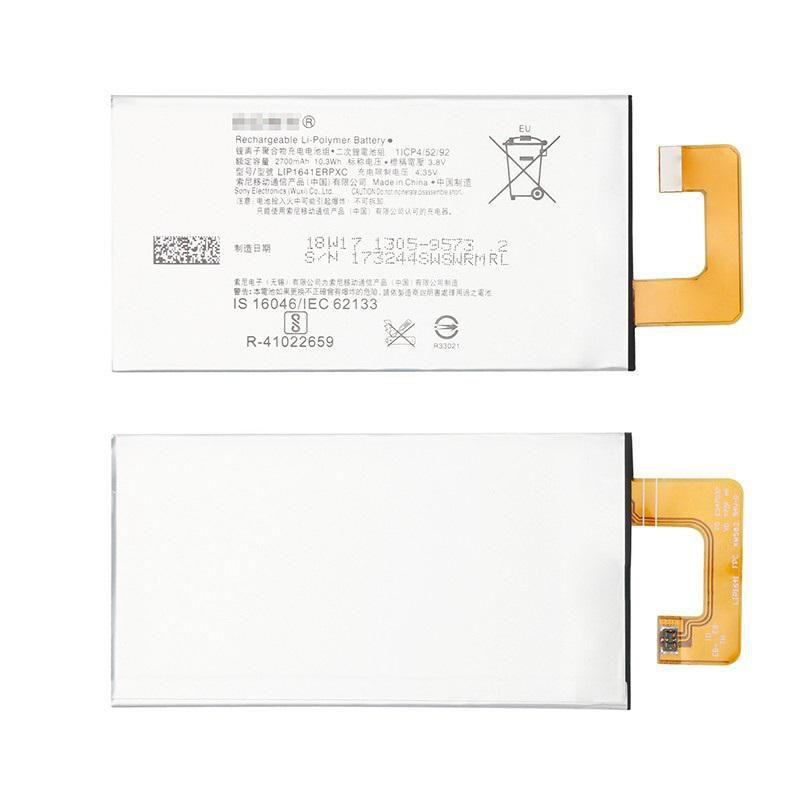 CoreParts MOBX-SONY-XPXA1U-22 ricambio per cellulare Batteria Nero (Battery 10.26Wh Li-ion 3.8V - 2700mAh for Sony Mobile - 10.