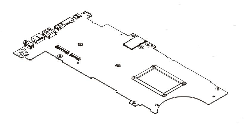 Lenovo FRU01HX955 ricambio per laptop Scheda madre
