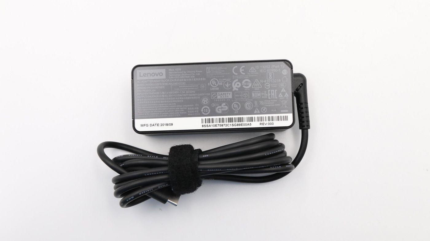 45W power adapter with - multiple voltage outputs - Warranty: 6M