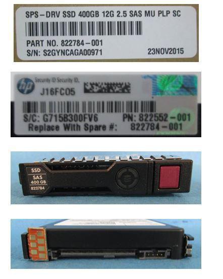 SSD hot-plug da 400 GB 25...