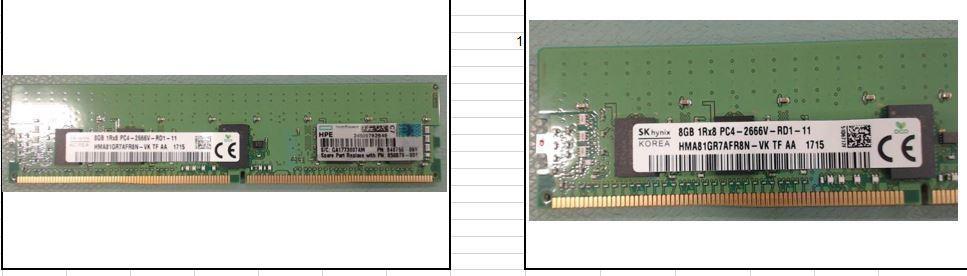 PC4-2666V-R da 8 GB registrato