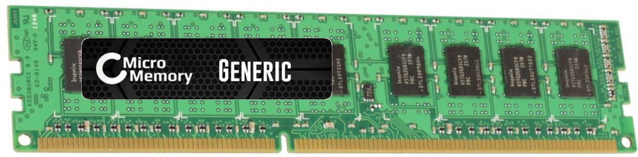 CoreParts MMLE030-8GB memoria 1 x 8 GB DDR3 1600 MHz Data Integrity Check verifica integrità dati (8GB Memory Module 1600Mhz