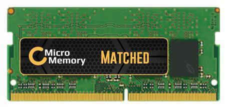 CoreParts MMHP196-8GB memoria 1 x 8 GB DDR4 2400 MHz (8GB Memory Module 2400Mhz - DDR4 Major SO-DIMM for HP - 2400MHz DDR4 MAJO