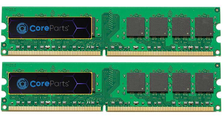 CoreParts MMHP201-8GB memoria 2 x 4 GB DDR2 800 MHz (8GB Memory Module 800Mhz DDR2 - Major DIMM - KIT 2x4GB for HP - 800MHz DDR