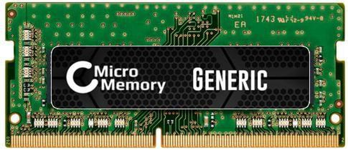 CoreParts MMDE042-4GB memoria 1 x 4 GB DDR4 2400 MHz (4GB Memory Module 2400Mhz - DDR4 Major SO-DIMM for Dell - 2400MHz DDR4 MA