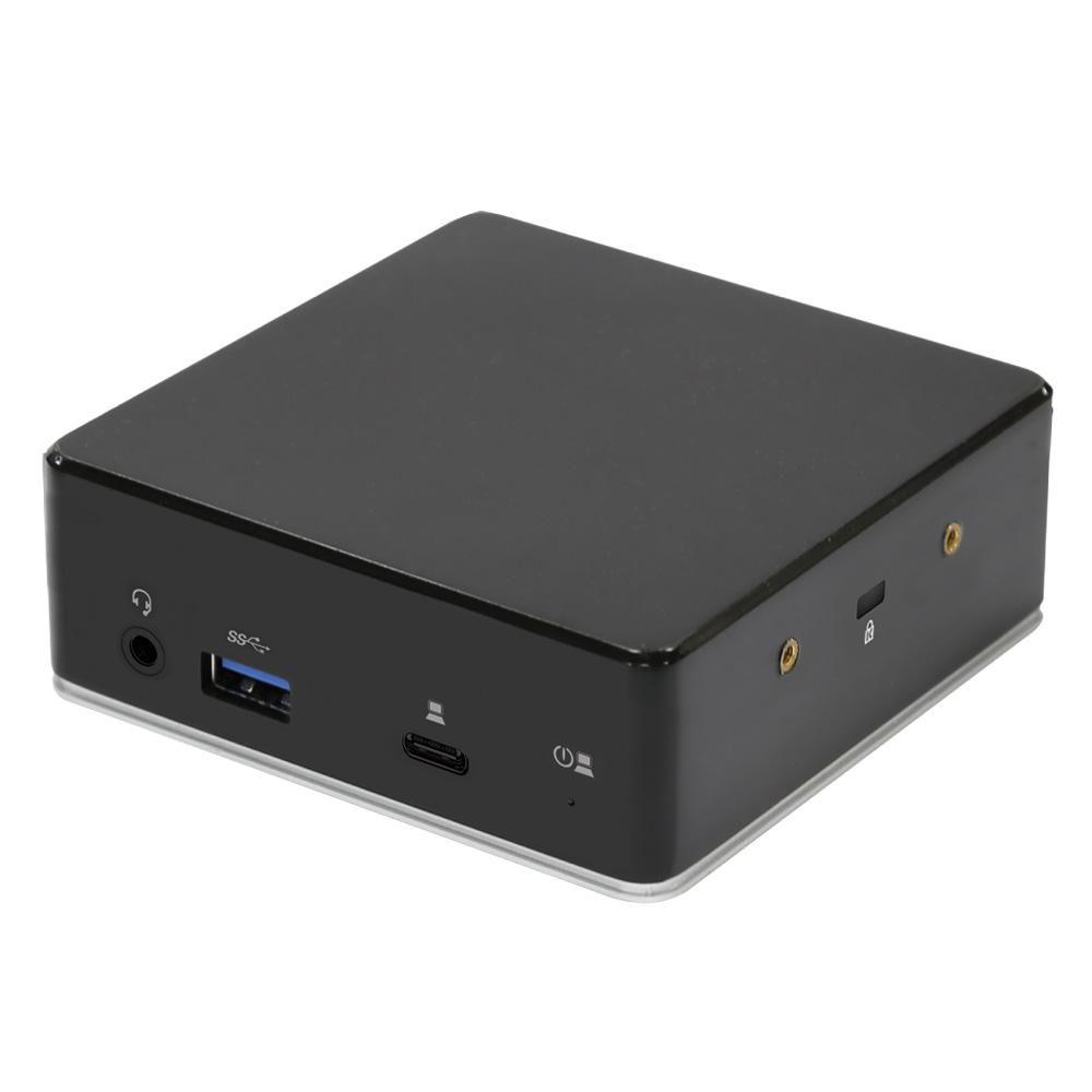 eSTUFF GLB232002 replicatore di porte e docking station per laptop Cablato USB 3.2 Gen 1 3.1 Gen 1 Type-C Nero (Dual Full-HD US