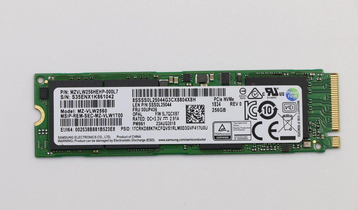 Memory SSD 256GB M.2 PCIe3x4 - New Retail - Warranty 12M