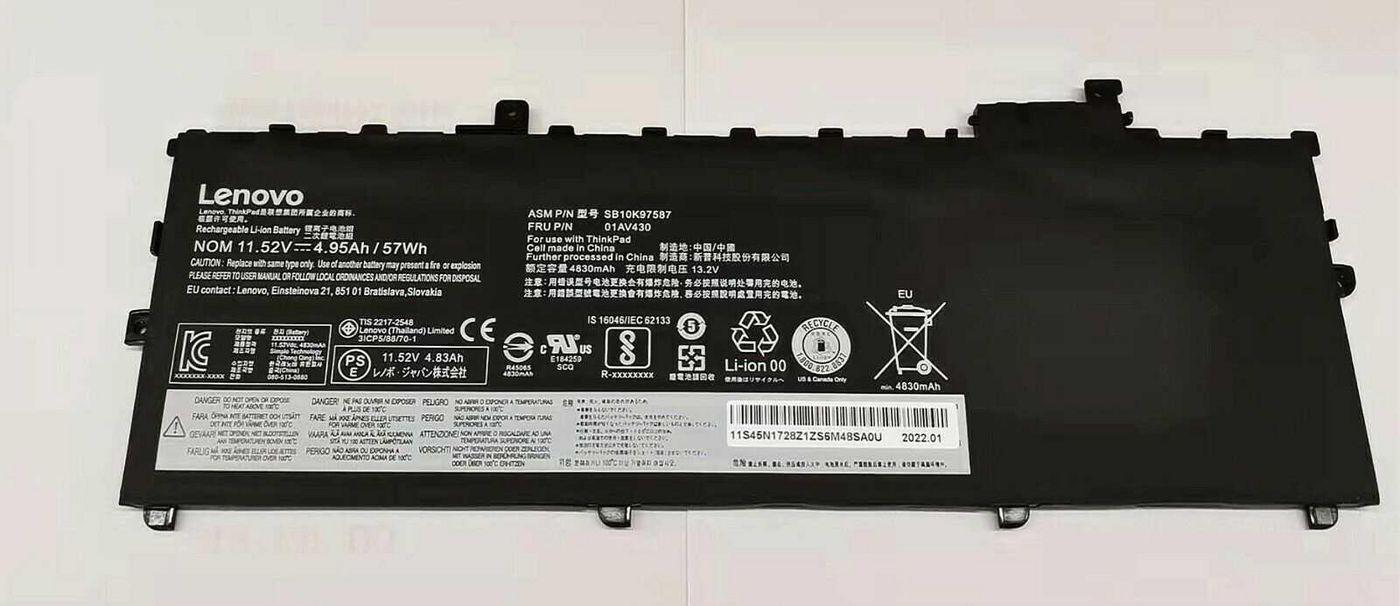 Battery Internal 3C 57WH - Warranty: 3M