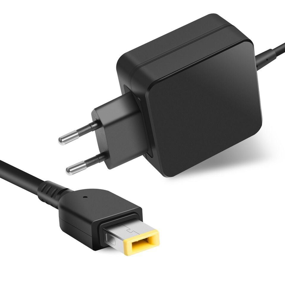CoreParts MBXLE-AC0011 adattatore e invertitore Interno 45 W Nero (Power Adapter for Lenovo - 45W 20V 2.25A PlugSquare - EU Wal