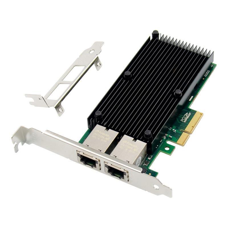 Microconnect MC-PCIE-X550 scheda di rete e adattatore Interno Ethernet 10000 Mbit/s (PCIe x4 Dual RJ45 10 GbE X550 - Network Ad