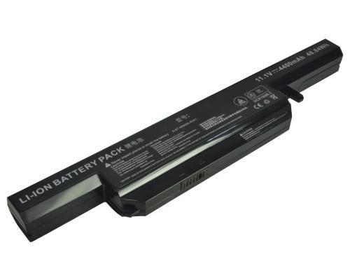 CoreParts MBXCL-BA0006 ricambio per laptop Batteria (Laptop Battery For Clevo 49WH - 6Cell Li-ion 11.1V 4.4Ah - Black 49WH 6Cel