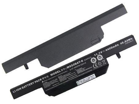 CoreParts MBXCL-BA0007 ricambio per laptop Batteria (Laptop Battery For Clevo 49WH - 6Cell Li-ion 11.1V 4.4Ah - Black 49WH 6Cel