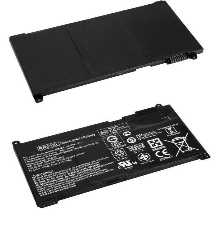CoreParts MBXHP-BA0197 ricambio per laptop Batteria (Laptop Battery For HP 40Wh - 3Cell Li-Pol 11.4V 3400mAh - Black 40Wh 3Cell
