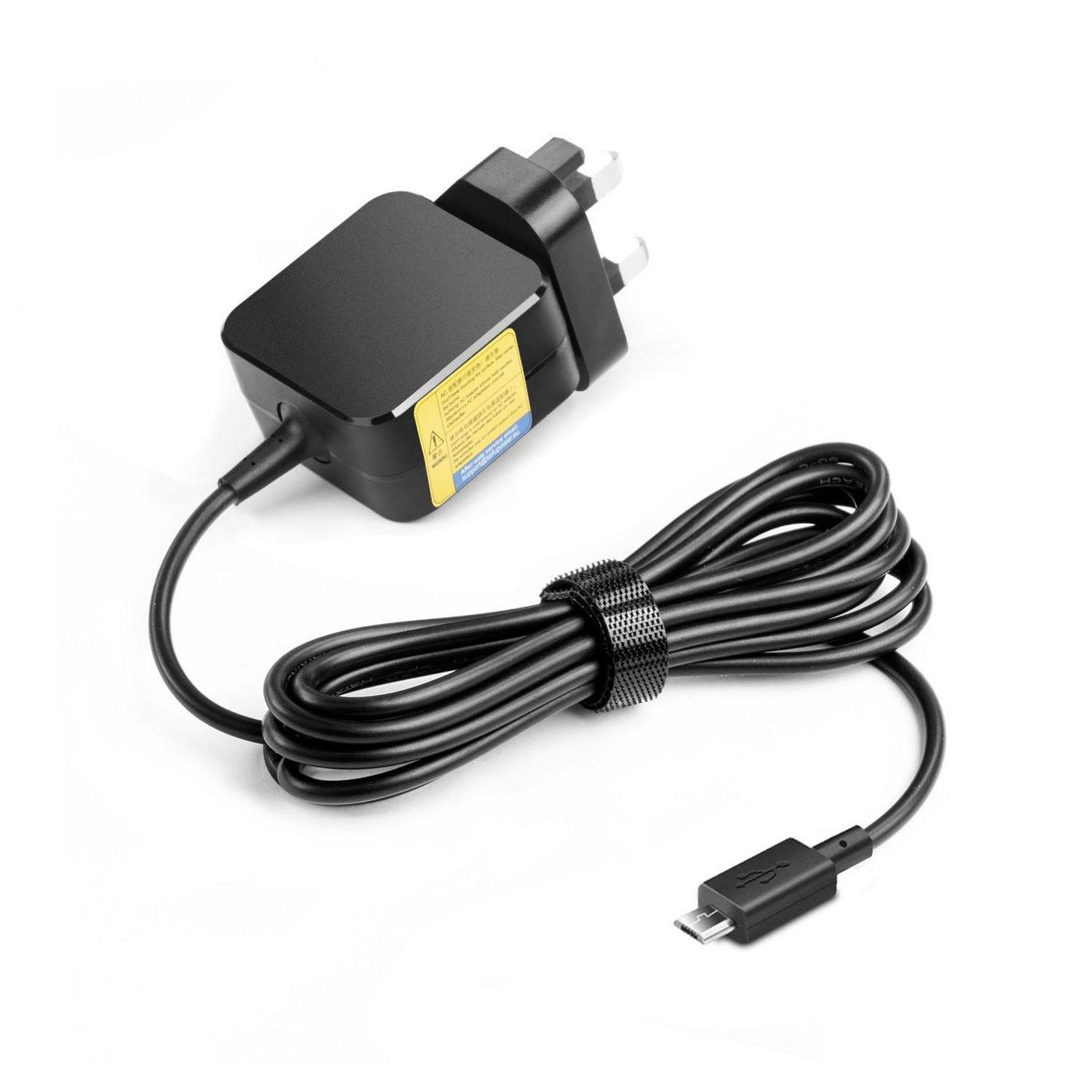 CoreParts MSPT2121-UK adattatore e invertitore Interno 15 W Nero (Micro USB Charger - 15W 5.25V 3A Plug:Micro-USB - UK Wall - W