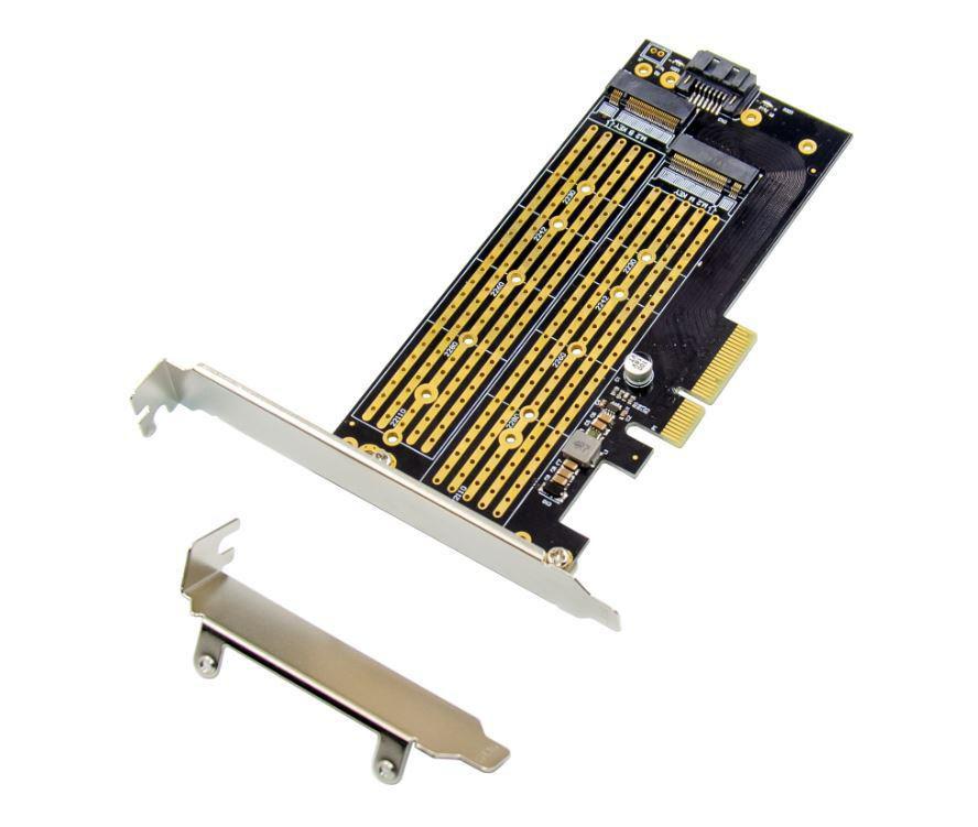 Scheda PCIe x4 M.2 NVMe SSD adapter