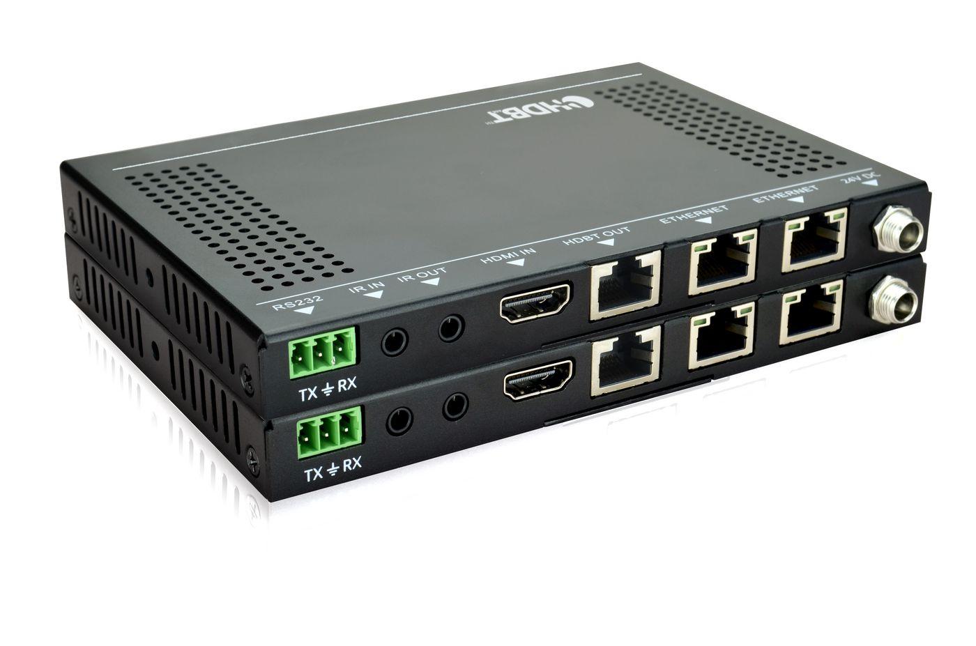 Vivolink VLHDMIEXT422 moltiplicatore AV Trasmettitore e ricevitore AV Nero (HDBaseT Extender kit 100m - . - Warranty 36M)