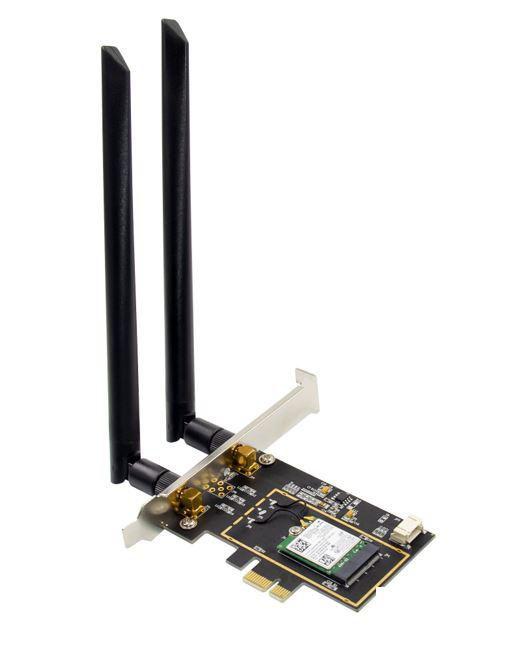 Microconnect MC-PCIE-INT7260DUAL scheda di rete e adattatore Bluetooth 3000 Mbit/s (PCIe Intel 7260 Dual-Band - Wireless-N Adap