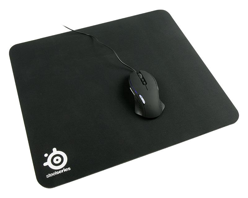 Steelseries STEEL-63003 Tappetino per mouse per gioco da computer Nero (SteelSeries QcK 63003 Mouse Pad)