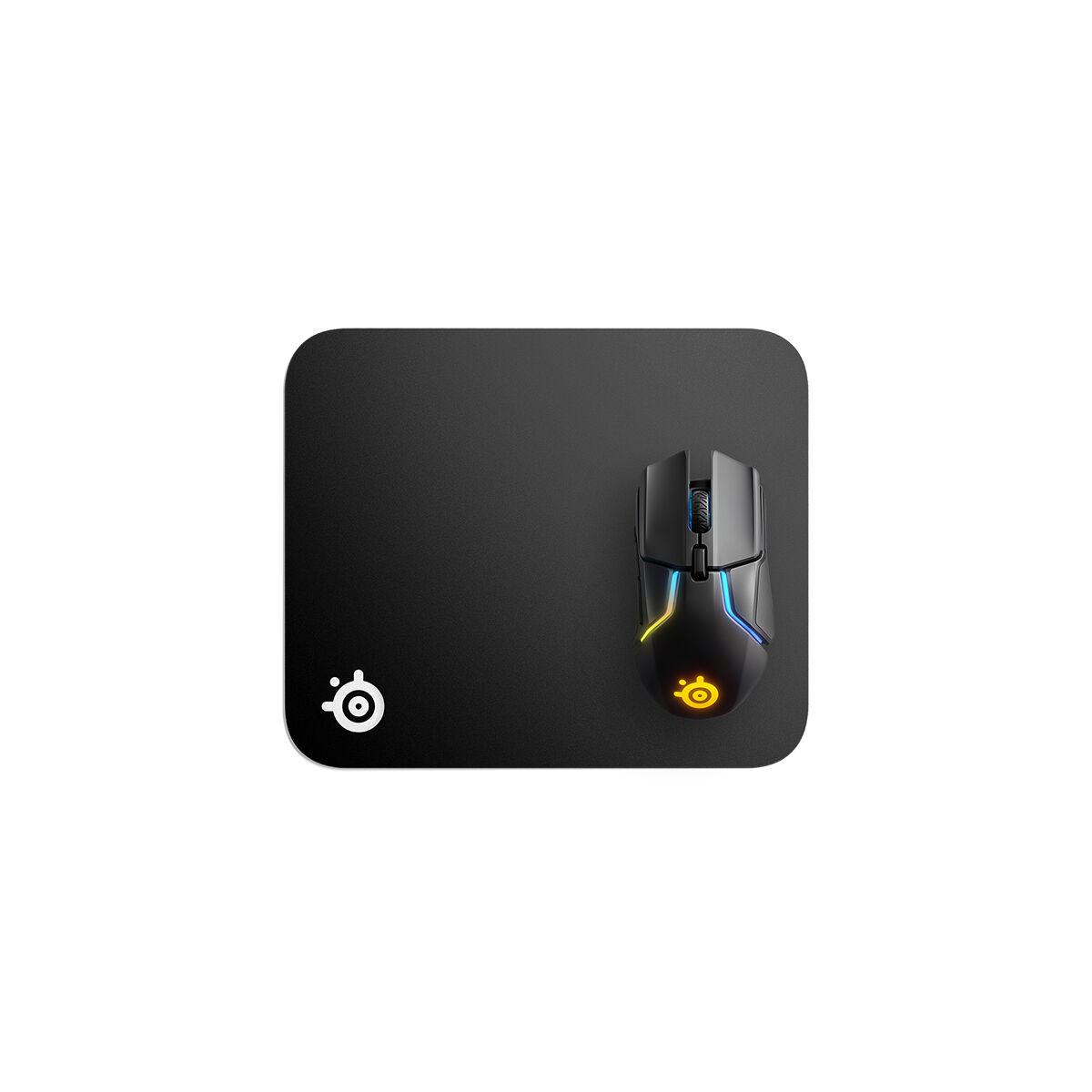 Steelseries QcK Tappetino per mouse per gioco da computer Nero (SteelSeries QcK Gaming Mouse Pad 63004)