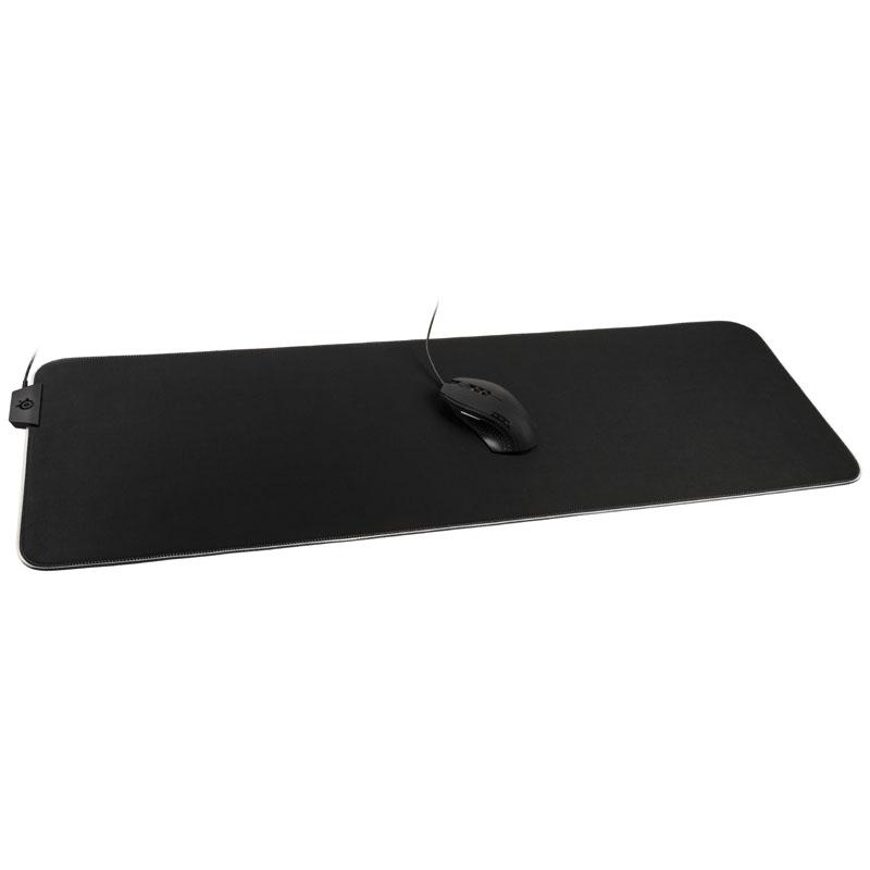 Steelseries QcK Prism Cloth XL Tappetino per mouse per gioco da computer Nero (SteelSeries QcK Prism Cloth Gaming Mouse Pad)