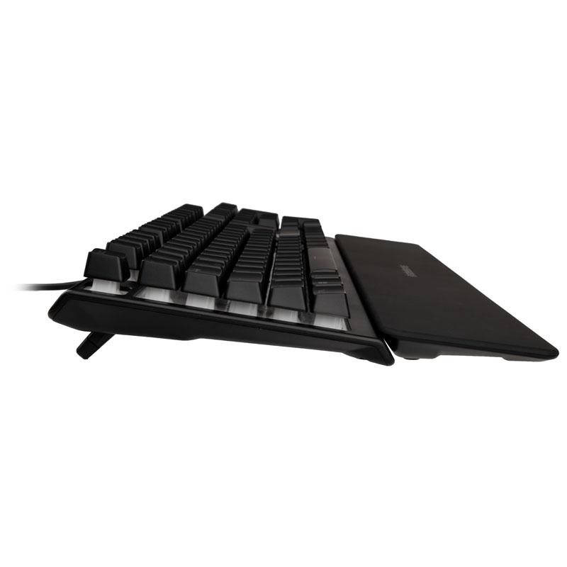 SteelSeries Apex 3 - Tastiera - con rotella multimediale - retroilluminazione - USB - Tedesco - Interruttore a chiave Whisper Q