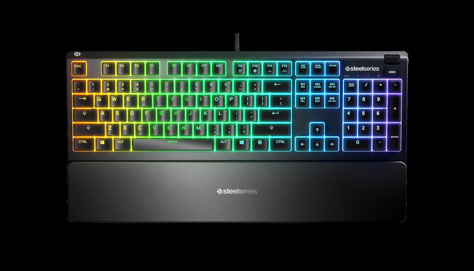 SteelSeries Apex 3 - tastatur - med