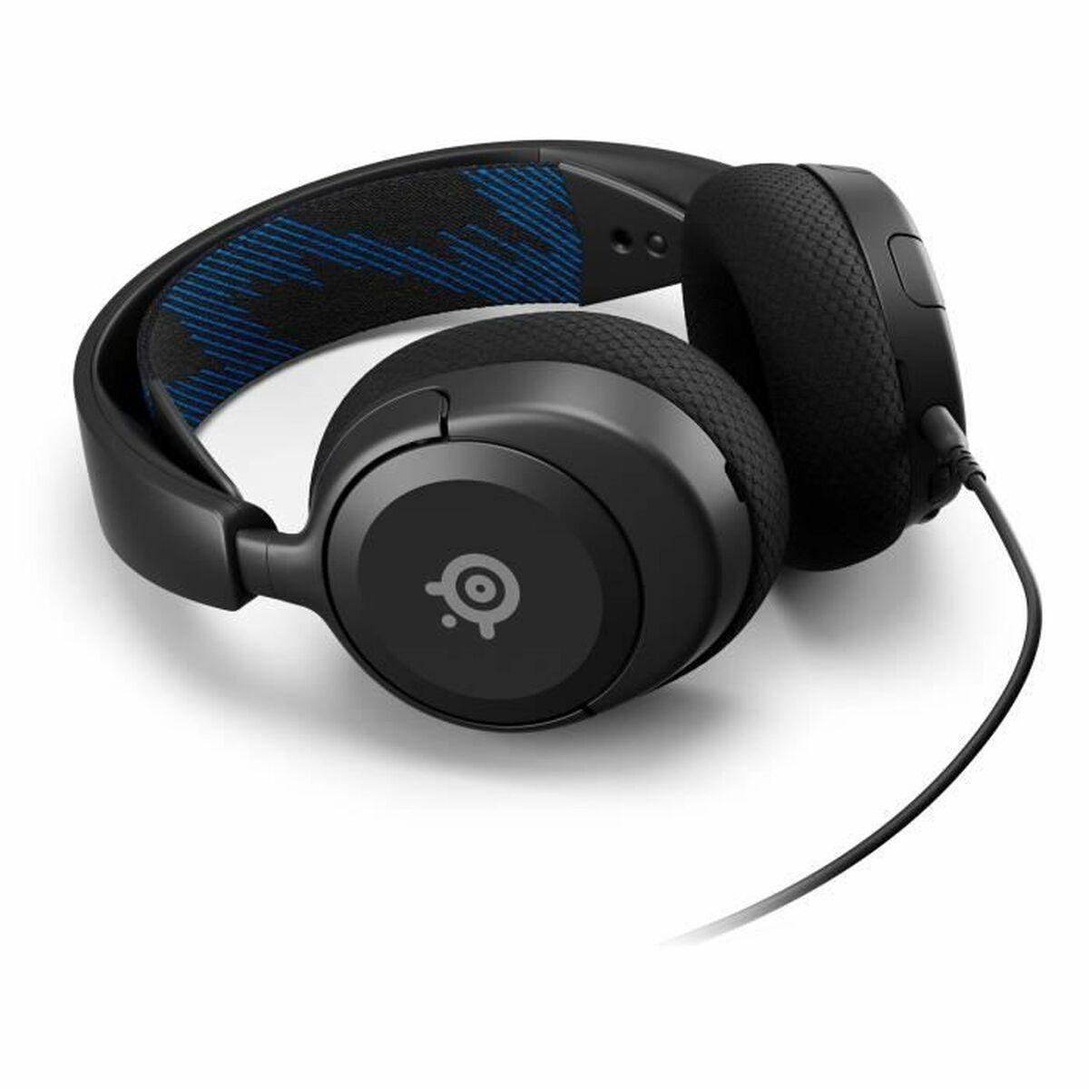 Cuffie da gioco over-ear cablate SteelSeries Arctis Nova 1P nere