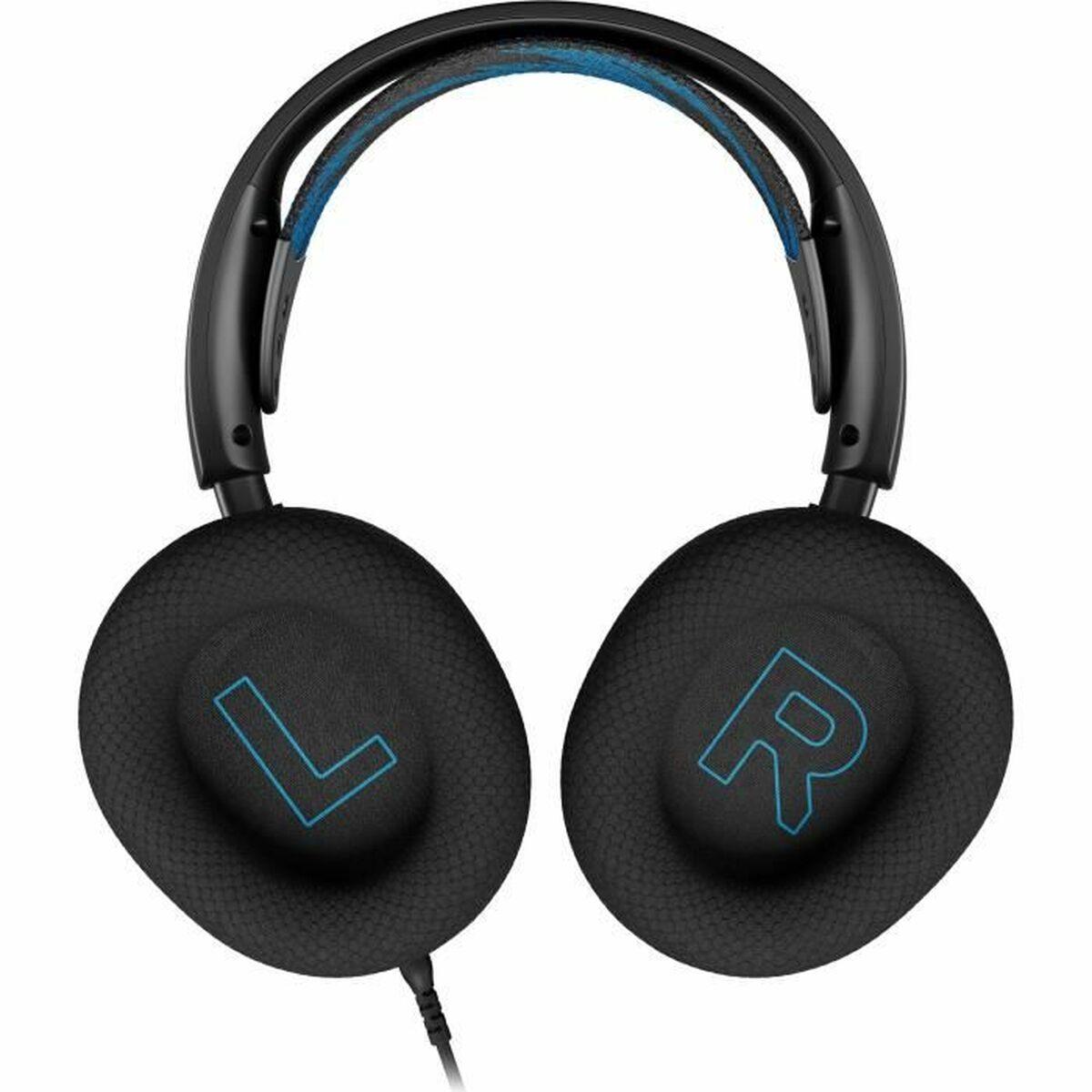 Cuffie da gioco over-ear cablate SteelSeries Arctis Nova 1P nere