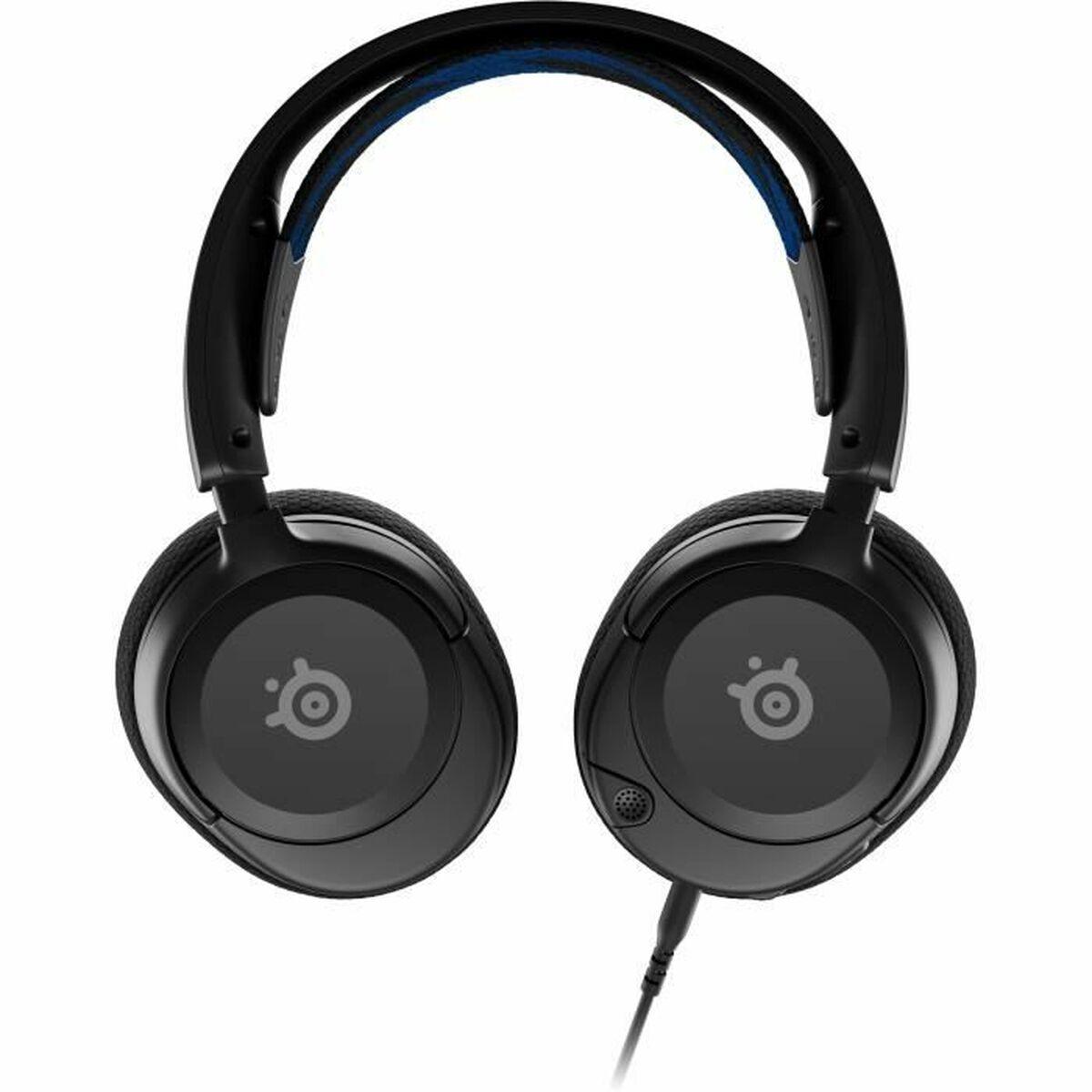 Cuffie da gioco over-ear cablate SteelSeries Arctis Nova 1P nere