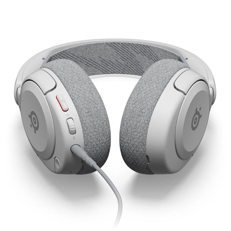 Steelseries Arctis Nova 1 Auricolare Cablato A Padiglione Giocare Bianco (SteelSeries Arctis Nova 1 Wired On-ear Stereo Gaming