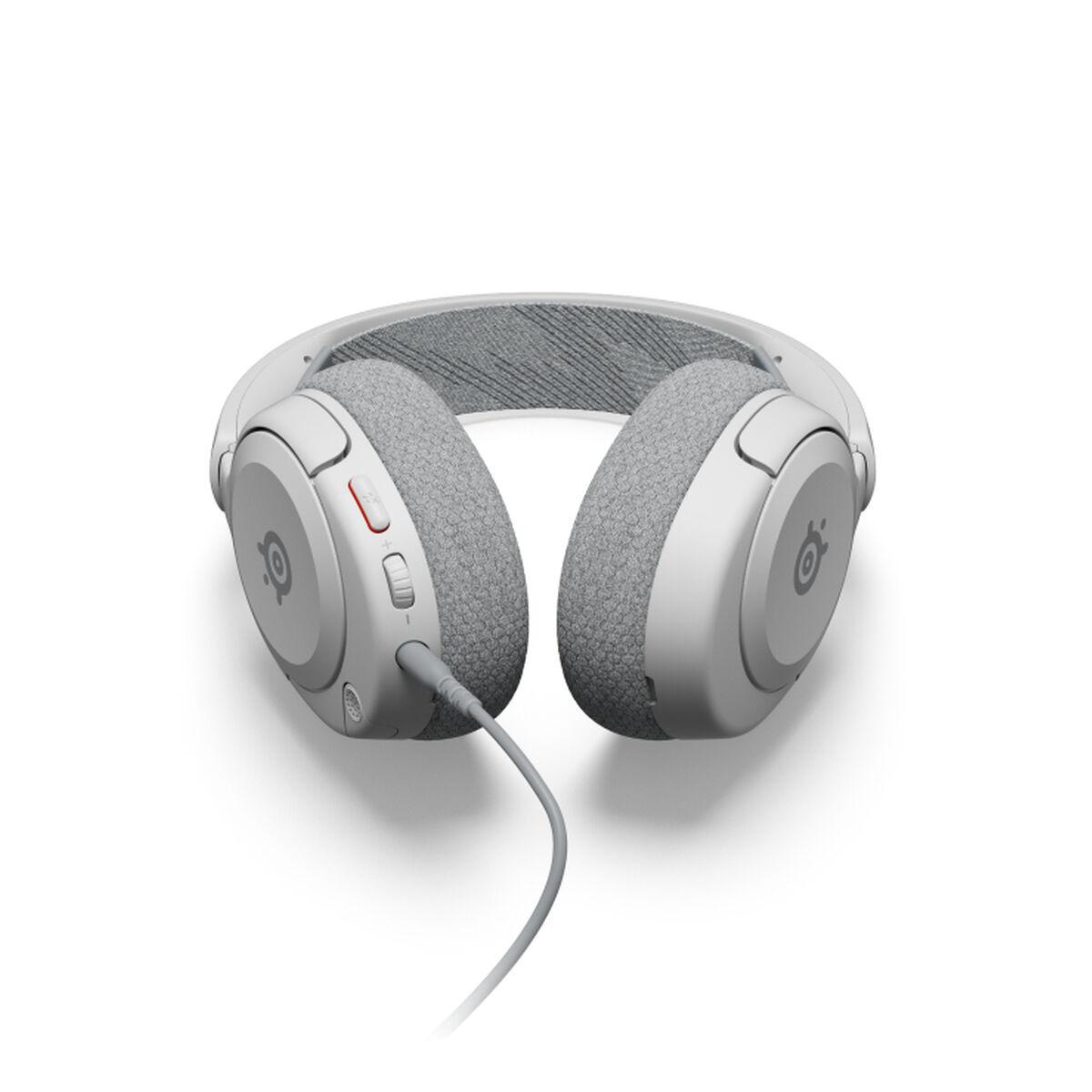 Cuffie da gioco SteelSeries Arctis Nova 1P bianche 61612