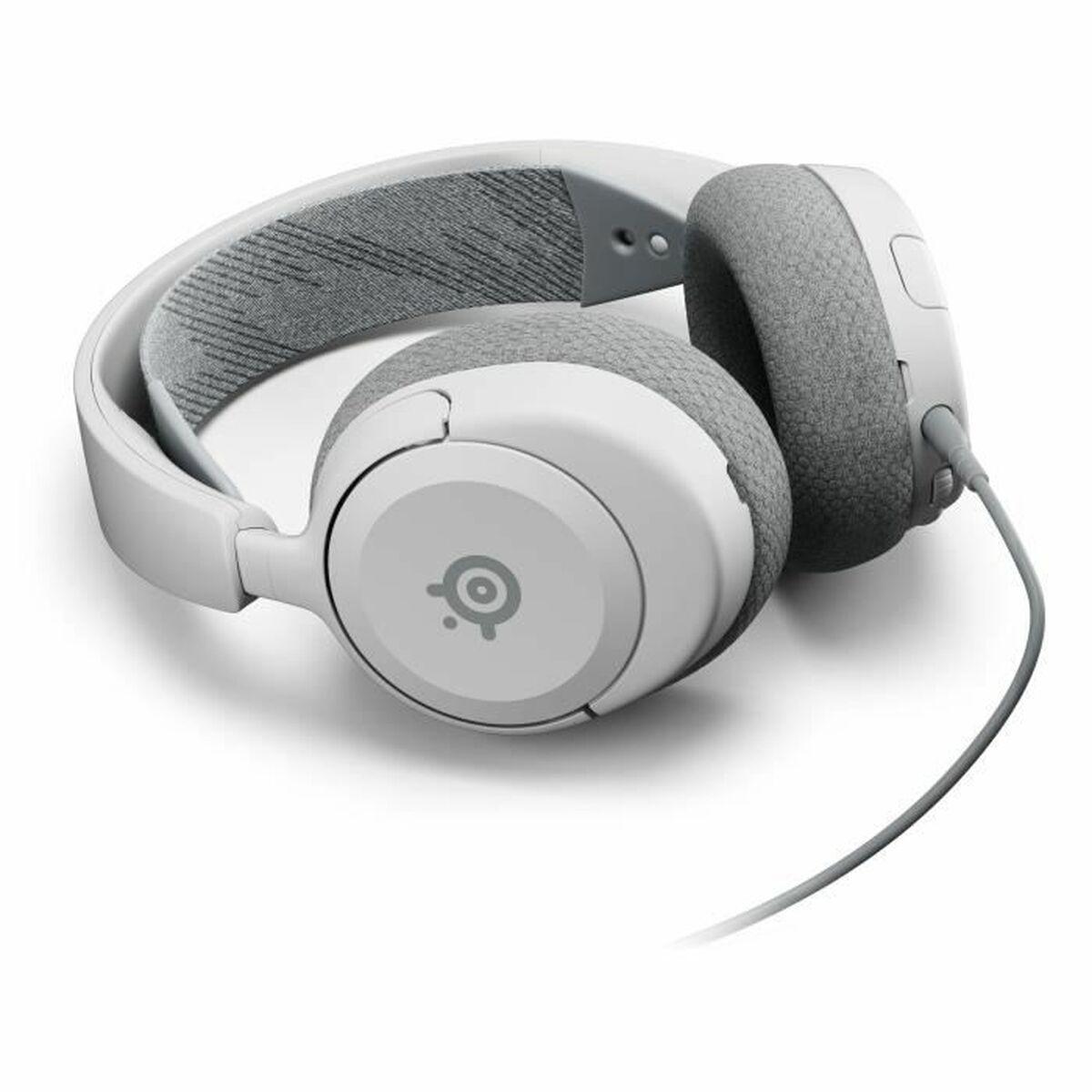 Cuffie da gioco SteelSeries Arctis Nova 1P bianche 61612