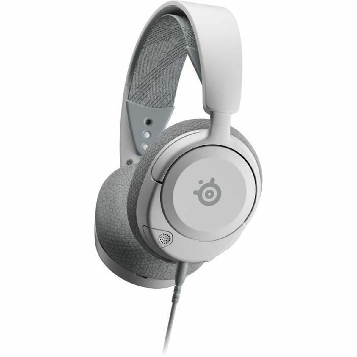 Cuffie da gioco SteelSeries Arctis Nova 1P bianche 61612