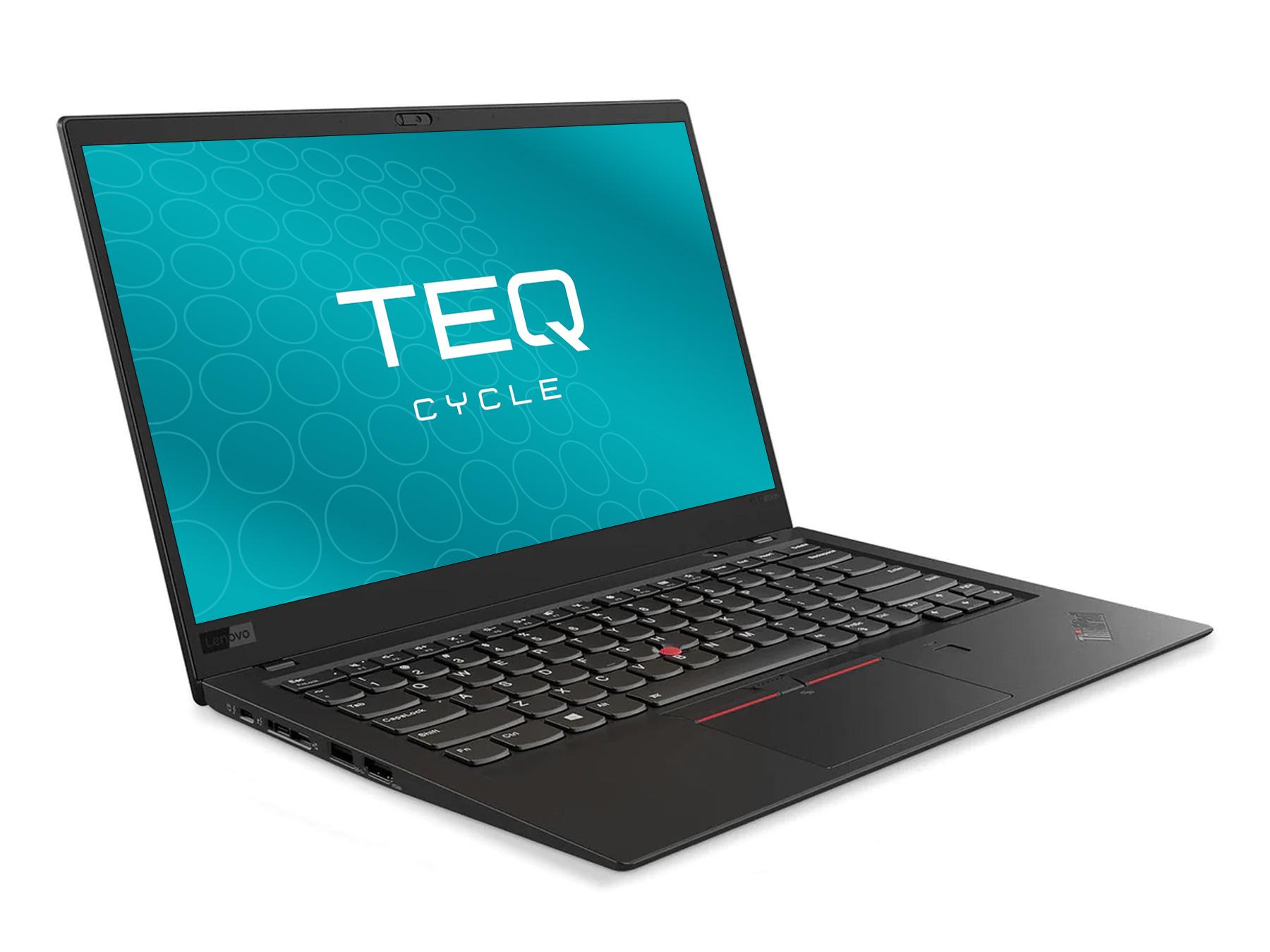 Teqcycle Lenovo Thinkpad X1 Carbon G6 Intel Core i7 i7-8650U Computer portatile 356 cm (14") Full HD 16 GB DDR4-SDRAM 256 GB SS