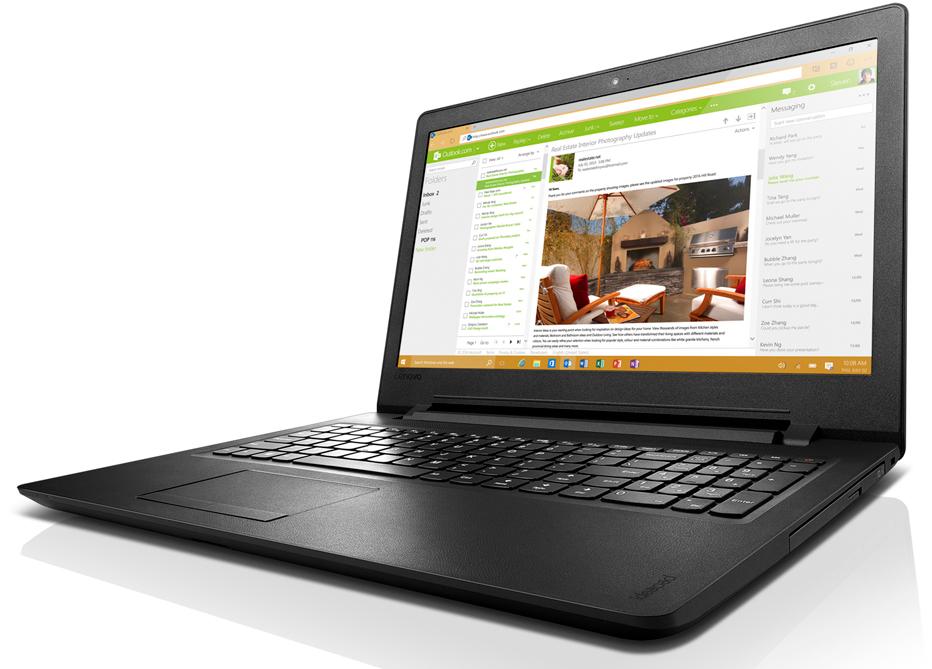 Lenovo IdeaPad 110 IntelÂ® CeleronÂ® N3060 Computer portatile 39,6 cm (15.6") HD 4 GB DDR3L-SDRAM 1 TB HDD Wi-Fi 5 (802.11a