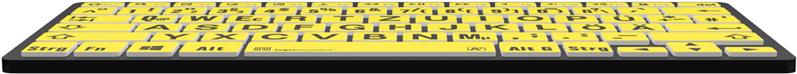 LogicKeyboard XL-Print Nero su Giallo Tedesco (PC/BT)