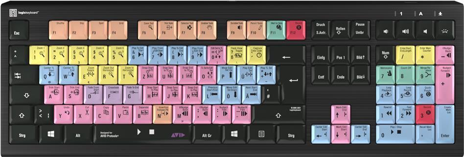 LogicKeyboard Avid Pro Tools Astra 2 DE (PC)