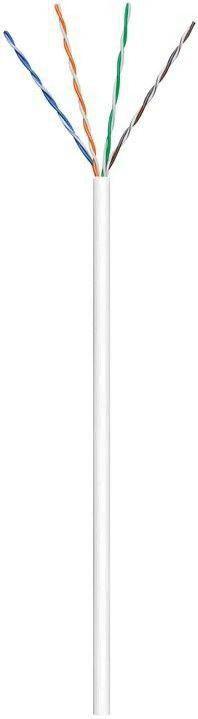 Microconnect 305m CAT5e UTP cavo di rete Bianco U/UTP UTP (U/UTP CAT5e 305m White PVC - Solid AWG 24/1 CU - Non-terminated flex