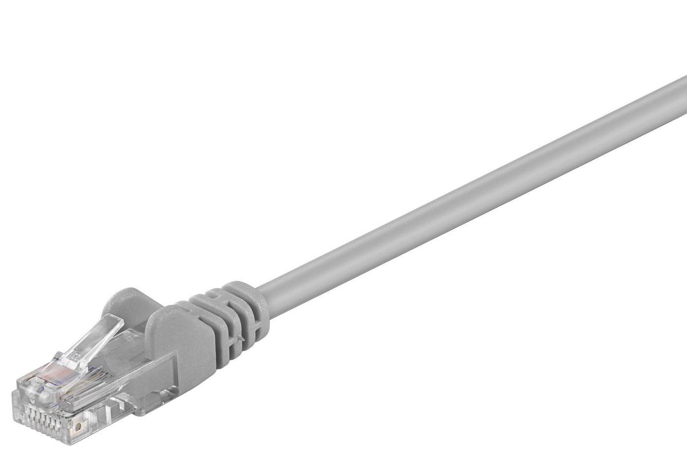 Microconnect 20m Cat5e UTP cavo di rete Grigio U/UTP [UTP] (U/UTP CAT5e 20M Grey PVC - Unshielded Network Cable, - PVC, 4x2xAWG