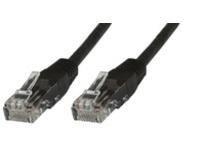 Microconnect Cat5e UTP 1.5m cavo di rete Nero 15 m U/UTP UTP (U/UTP CAT5e 1.5M Black PVC - Unshielded Network Cable - PVC 4x2xA