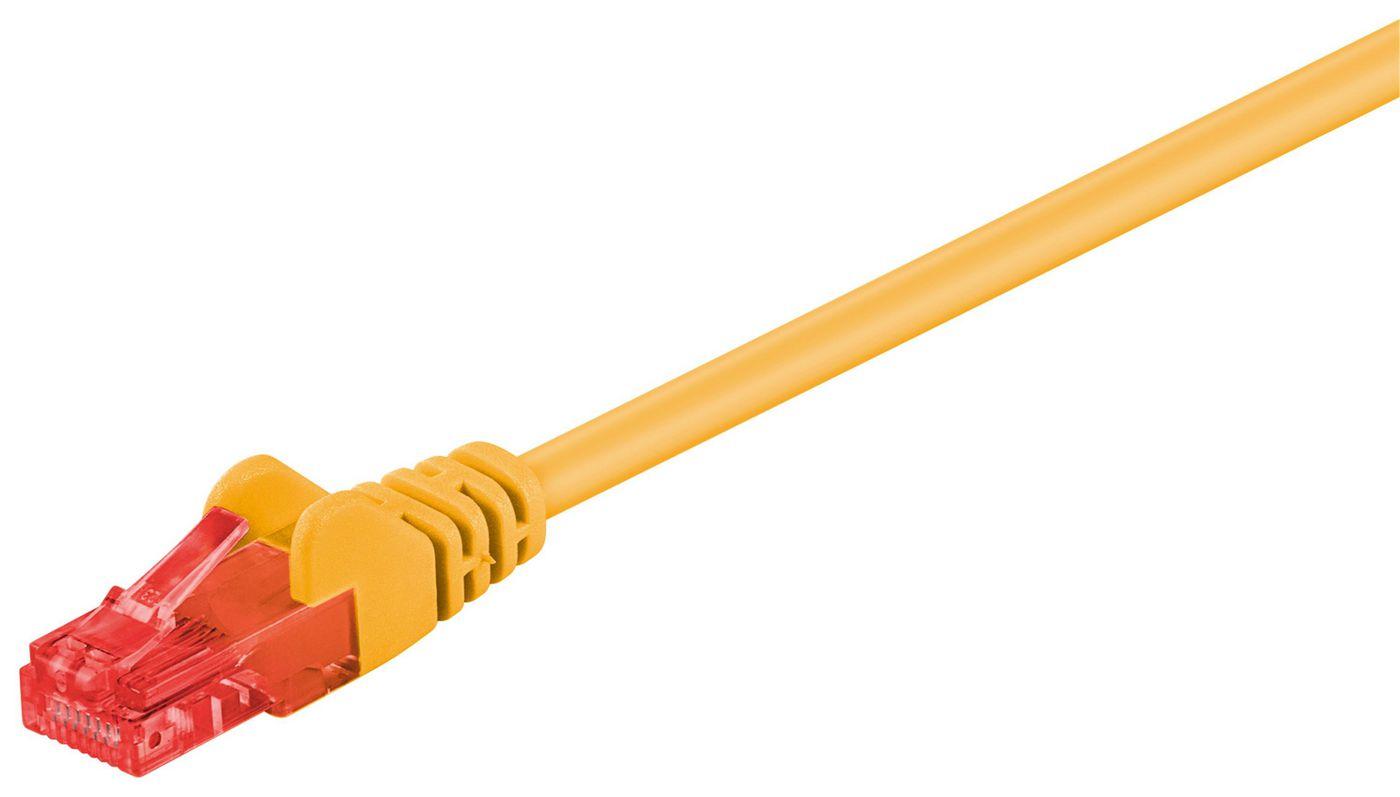 U/UTP Cat6 3M Yellow Pvc