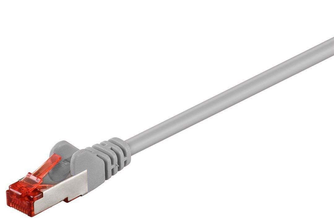Microconnect B-FTP602 cavo di rete Grigio 2 m Cat6 F/UTP FTP (F/UTP CAT6 2m Grey PVC - Outer Shield Foil screening - 4x2xAWG 2