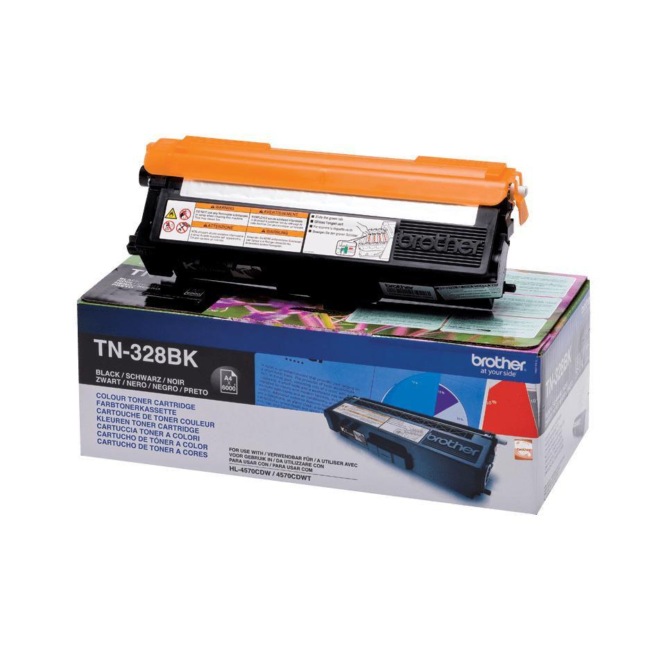 Brother TN-328BK cartuccia...